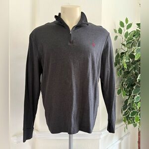 Polo Ralph Lauren Dark Gray Quarter-Zip Pullover